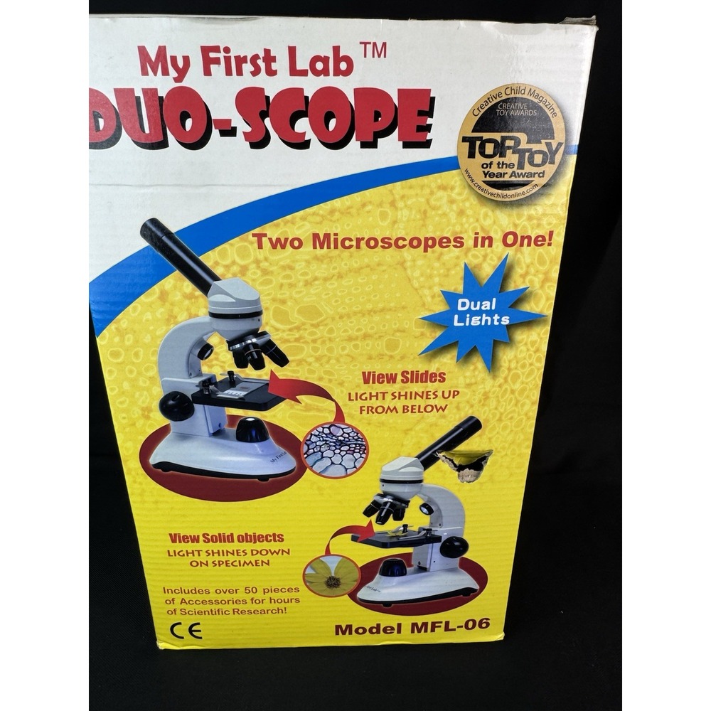 My First Lab Duo Lighted Scope 11" Tall 6.5" Wide Scope Only